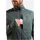 Odlo Jacket ZEROWEIGHT PRO WARM REFLECTIVE – grüne isolierte Jacke