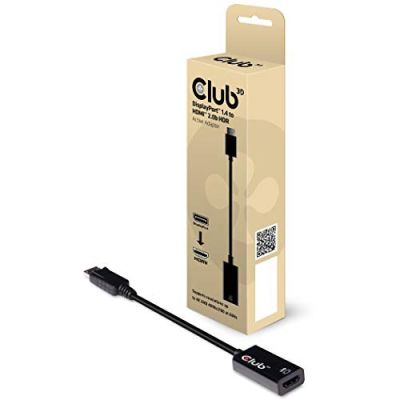 6. CLUB3D DisplayPort 1.4 zu HDMI 2.0b HDR Aktivadapter