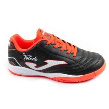 Joma Toledo JR 2601 Hallenfußballschuhe für Kinder, schwarz