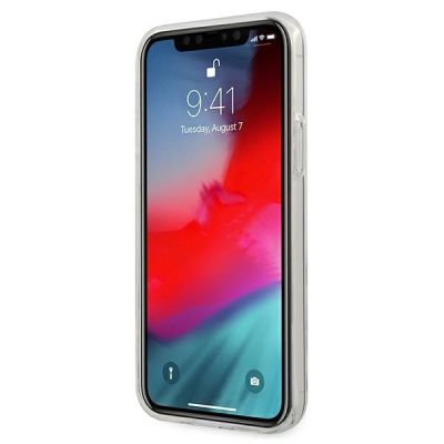 5. BMW Hardcase Schutzhülle mit aufgedrucktem Logo für iPhone 12 / 12 Pro – Schwarz