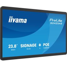iiyama ProLite S2425AS-B1P Flachbildschirm Digital Signage 60,5 cm (23,8") LCD Wi-Fi 500 cd/m² Full HD Schwarz Eingebauter Prozessor Android 24/7