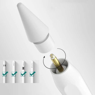 4. Tech-Protect Stiftspitzen für Apple Pencil, 4er-Pack – Weiß