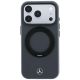 3. Mercedes Lederhülle mit Ringständer und MagSafe-Funktion für iPhone 18 Pro / 17 Pro – Dunkelgrau