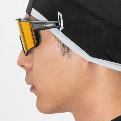 12. Rockbros M016 Winter-Windschutz-Radmütze Größe 54-61 cm - Schwarz