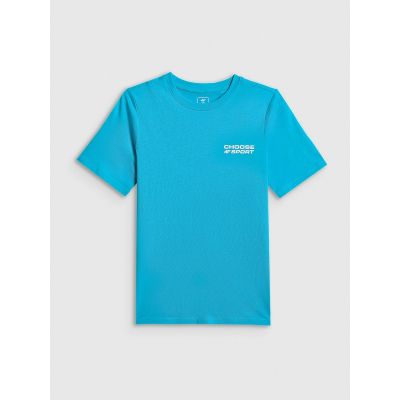 7. Normales bedrucktes Jungen-T-Shirt 4F 4FJRSS26TTSHM3832-33S