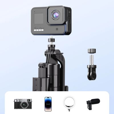 10. Universeller tragbarer Selfie-Stick-Halter für Handy/Kamera/DSLR – Advanced mit vierfüßiger Basis