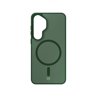 3. 3mk Smoke MagCase für Samsung Galaxy S24 - Grün-Transparent