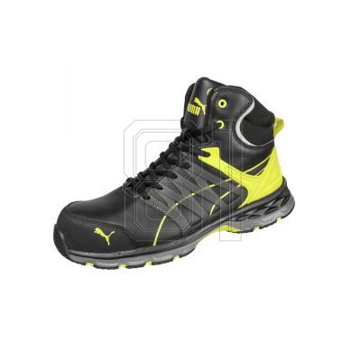Puma Velocity 2.0 Yellow Mid M MLI-S12B1 schwarze Schuhe