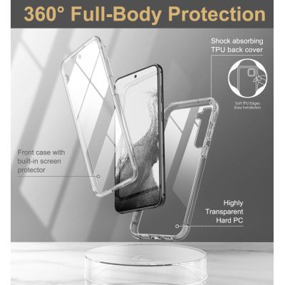 7. Tech-Protect Kevlar-Hülle für Samsung Galaxy S23+ – transparent