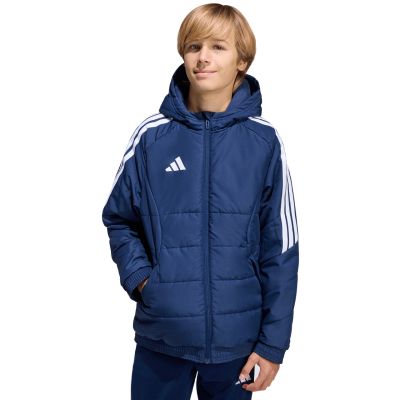 4. adidas Tiro 26 Winter marineblaue Kinderjacke KA8026