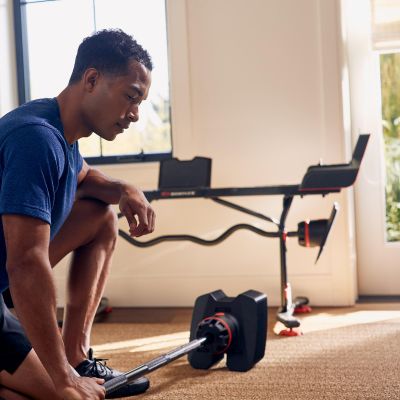 10. Bowflex Select Tech 100876 Langhantelablage