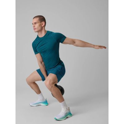 4. Nahtloses Slim-Fit-Trainingsshirt für Herren, Größe 4F 4FRSS26TFTSM2442-30S