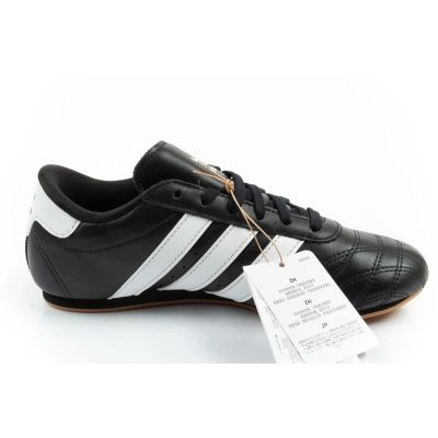 4. Adidas Damen-Sportschuhe Taekwondo Lace, schwarz, modisches Leder