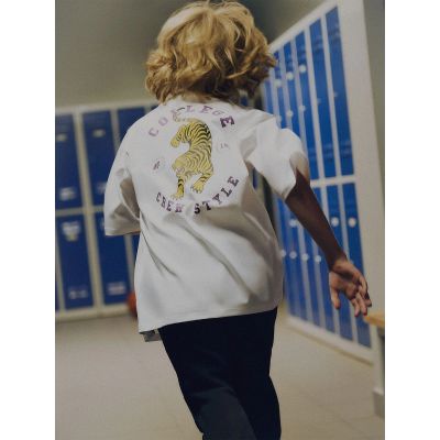 7. Jungen-T-Shirt im Loose Fit mit Print 4F 4FJRAW26TTSHM4527-10S