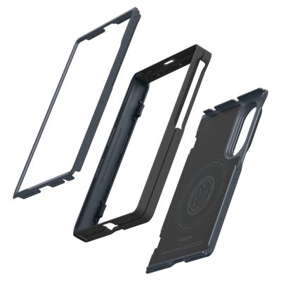 5. Spigen Slim Armor Pro Magsafe Hülle für Samsung Galaxy Z Fold 8 – Dunkelgrau