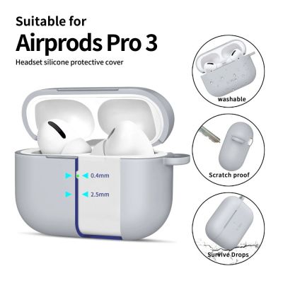 4. Tech-Protect Silikon-Hakenhülle für AirPods Pro – Grau