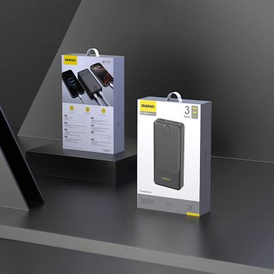 5. Dudao K10Pro Powerbank 2,4 A 20000 mAh 2 x USB-A - Schwarz