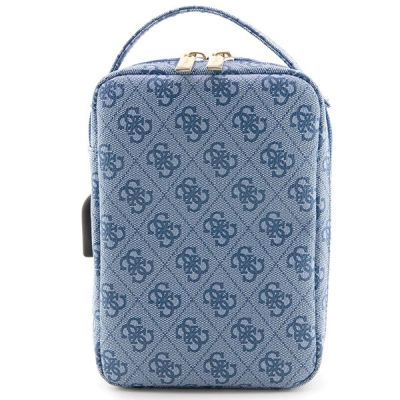 3. Guess Bag GUHBP4RPSB Organizer blau/blau 4G bedruckte Streifen