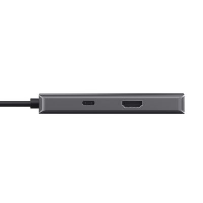 8. Trust DALYX 6-in-1 USB-C Multi-Port-Adapter Silber