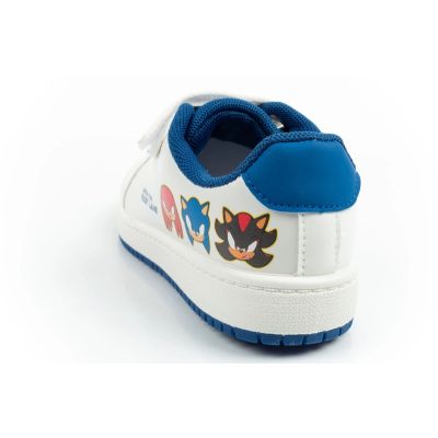 5. Leomil Kinder-Sportschuhe Sonic, leichte Sneaker mit Klettverschluss, weiß