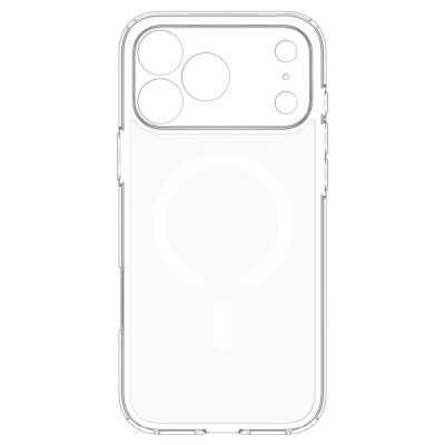 5. Spigen Ultra Hybrid MagSafe Hülle für iPhone 18 Pro Max / 17 Pro Max – Transparent und Weiß