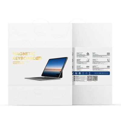 12. Dux Ducis (MK-Serie) Tastaturhülle für iPad Pro 13" (2024) – Schwarz