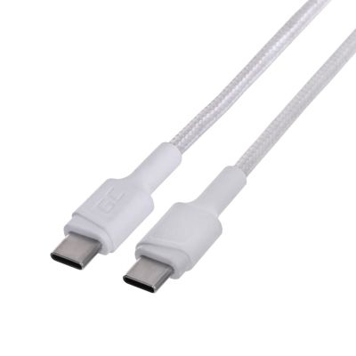 4. GREEN CELL CABLE KABGC30W GC POWERSTREAM USB-C - USB-C 120CM, POWER DELIVERY 60W, ULTRA CHARGE, QC 3.0, WHITE