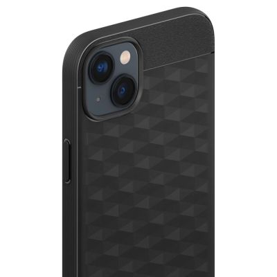 14. Caseology Parallax Mag MagSafe Hülle für iPhone 14 Plus – Mattschwarz