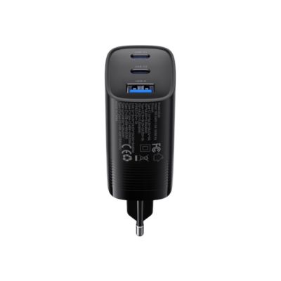 4. Havit UC20 EU-Ladegerät USB-C + USB-C + USB-A (Schwarz)