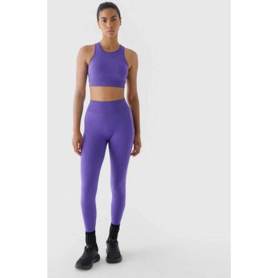 Nahtlose Trainingsleggings für Damen 4F x Anna Lewandowska 4F 4FALSAW24TFTIF345-51S