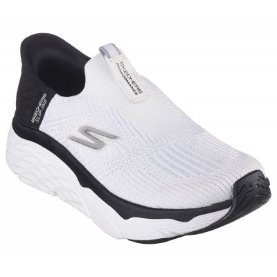 4. Skechers Slip-Ins: Max Cushioning – Glattes Weiß 38.5