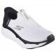4. Skechers Slip-Ins: Max Cushioning – Glattes Weiß 38.5