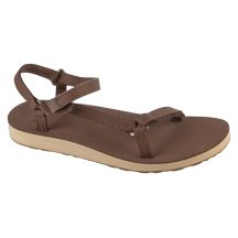 Teva W Original Universal Slim Leather Sandalen 1151031-ACR Braun 36