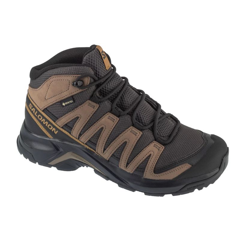 Salomon X-Adventure Recon Mid GTX L47814500 Grau 42