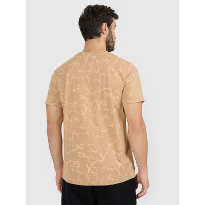 2. Herren-T-Shirt mit Aufdruck, regulär, Größe 4F 4FRAW25TTSHM3379-83A