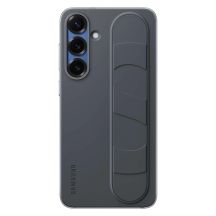 Samsung Standing Grip Case EF-GS931CBEGWW Silikonhülle mit Halterung/Ständer für Samsung Galaxy S25 - Schwarz