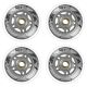 12. PU 64x24 82A WEISS (4 Stück) + ABEC-7 (8 Stück) NILS EXTREME SET