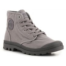 Palladium Pampa High Hi M 02352-071-M Graue Flanellschuhe
