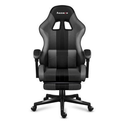 23. Huzaro Force 4.7 Gaming-Stuhl aus grauem Netzgewebe
