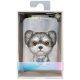 7. Nimmy New Big-Eye Cute Pets 2.0 Hunde-Magnetgeldbörse mit Handyhalterung – Grau