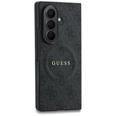 3. Guess 4G Classic MagSafe Hülle für Samsung Galaxy Z Fold 8 Ultra – Schwarz