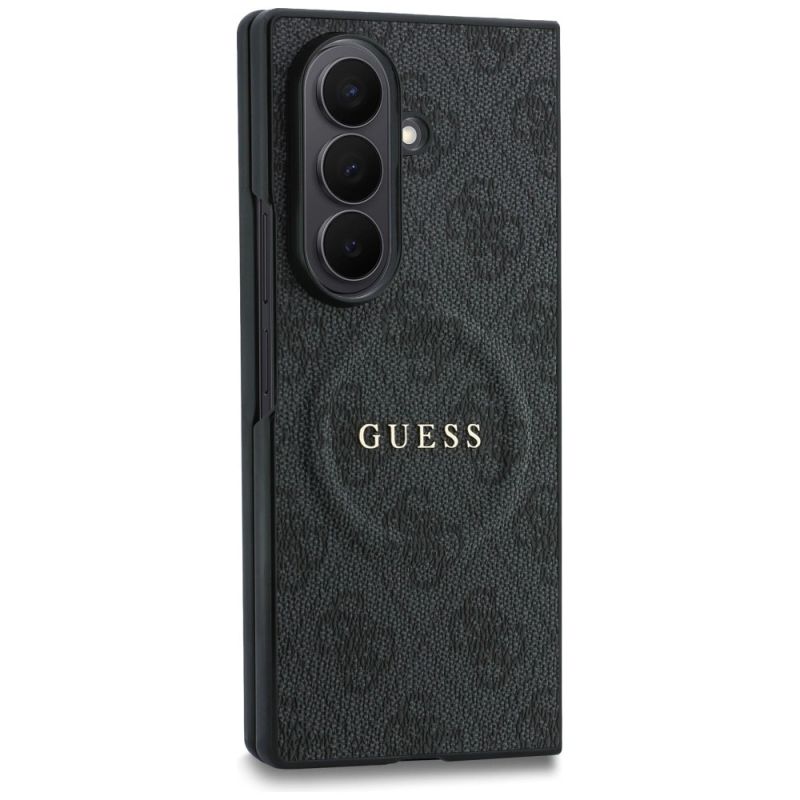 3. Guess 4G Classic MagSafe Hülle für Samsung Galaxy Z Fold 8 Ultra – Schwarz