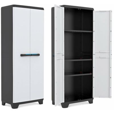 5. Keter Linear Schrank Garagenschrank Freistehend Universal