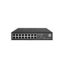 LevelOne Hilbt GB/SL Switch 16-Port 10" 1Gbps