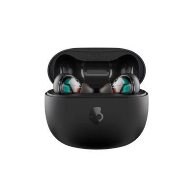 2. Skullcandy (Schädel) | Echte kabellose In-Ear-Kopfhörer | KOLEJ | Bluetooth-Konnektivität | Schwarz