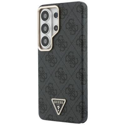 2. Guess 4G Triangle Logo MagSafe Hülle für Samsung Galaxy S26 Ultra - Schwarz