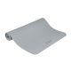 Gymnastikmatte für Yoga, Pilates, Fitness, 200 x 90 cm, 1 cm dick, TPE-Material, grau, REBEL ACTIVE