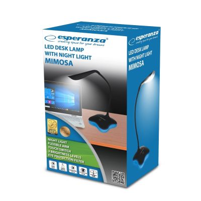 8. Esperanza MIMOSA ELD105K LED-Schreibtischlampe (1 m; Neutralweiß)