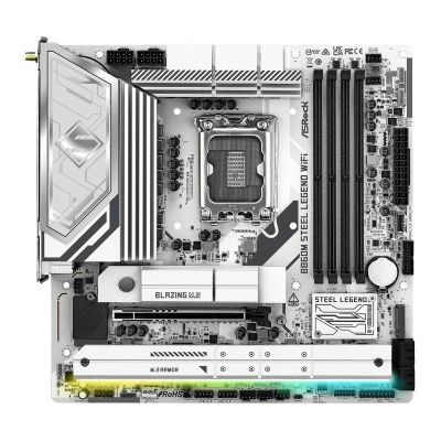 10. ASRock B860M Steel Legend WiFi Mainboard