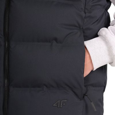 6. Herrenweste 4F M226 tiefschwarz 4FWAW25TVJAM226 20S